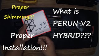 PERUN V2 HYBRID  PERUN INSTALLATION  ETU  HOW TO SHIM GEARS  AIRSOFT UPGRADES [upl. by Vita]