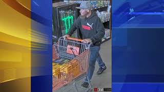 Police search for man accused of stealing 800 in tools from Home Depot in Bucks County [upl. by Adnavoj]