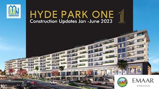 Hyde Park 1 in Emaar DHA 5 Islamabad  Construction Updates July 2023 Awan Properties [upl. by Amaras]