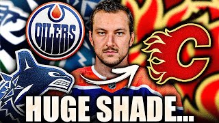 VINCENT DESHARNAIS THROWS HUGE SHADE  THE CALGARY FLAMES  SAYS HE WANTED TO STAY IN EDMONTON [upl. by Scheer858]