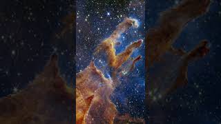 Pillars of Creation🎶Clemens Ruh  Drifting Apart🎼  GIF Wonder Music shorts nasa universe [upl. by Atronna]