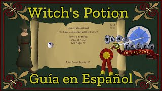 OSRS Witchs Potion Quest Español [upl. by Sylirama]