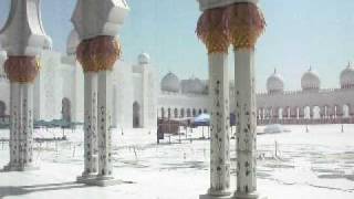 Prayer Call at Zayed Grand Mosque Abu Dhabi [upl. by Nolaj]