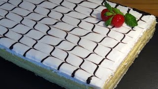 Receta Tarta o pastel milhojas Napoleón  Recetas de cocina paso a paso tutorial Loli Domínguez [upl. by Ilario]