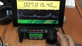 FT857D panadapter sdr [upl. by Ardnuassac]