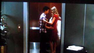 Taylor Lautner amp Taylor Swift Kissing Scene in Valentines Day  Elevator [upl. by Llerol]