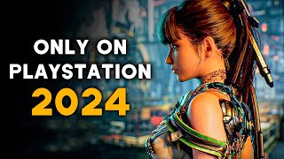 TOP 10 NEW Upcoming PS5 EXCLUSIVE Games of 2024 [upl. by Nahtnaoj]