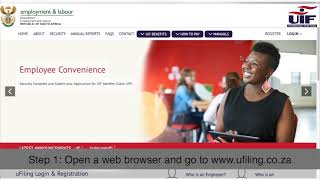 Watch here on how to register an employee as a contributor uFiling [upl. by Airotciv331]