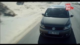 VW Touran  erste Ausfahrt  Der Familienvan von Volkswagen mit neuem Gesicht [upl. by Nallak]