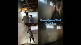 CleanSpace Wall Covering Installed in Leaky Basement in South Euclid OH [upl. by Jerrome]