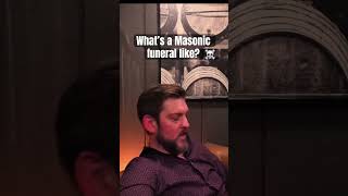 What is a Masonic funeral like freemasonry freemasons funeral story shorts podcast history [upl. by Kissiah]