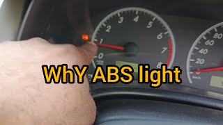 There is an ABS light cue inside the meter [upl. by Asenaj]