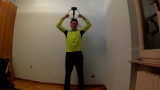 Bullworker Dynamic Exercises Es n° 16 Overhead Back Extension [upl. by Ninahs]