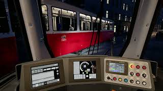 TramSim Vienna Route 1 [upl. by Alboran]