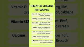 Vitamins for women vitamin women shorts [upl. by Sergius]