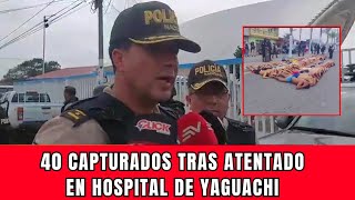 40 Detenidos en Hospital de Yaguachi por las Fuerzas Armas y Policía Nacional [upl. by Airalednac]