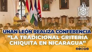 Conferencia magistral “La tradicional gritería chiquita en nicaragua” por el Dr Jorge Arellano [upl. by Iviv26]