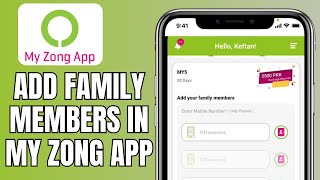 How To Add Family Members In My Zong App [upl. by Lecrad24]