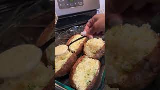 Loaded Chicken Twice Baked Potato shorts [upl. by Sewel]