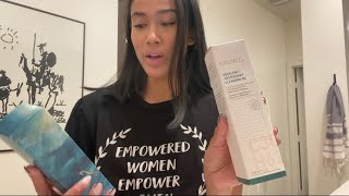 Biossance Antioxidant Cleansing Oil  100 Squalane Oil  FIRST IMPRESSION  REVIEW [upl. by Esorylime140]