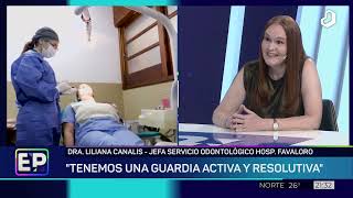 ELPERIODISTA conocemos la guardia odontológica del Hospital Favaloro [upl. by Haldeman434]