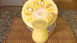 Jackfruit Smoothie RecipeSinh To MitHow To Make SmoothiesAsian Food Recipes [upl. by Kwan]