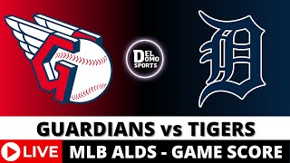 CLEVELAND GUARDIANS VS DETROIT TIGERS LIVE ⚾️ ALDS Game 4  MLB Game Score PlaybyPlay OCT 10 2024 [upl. by Thorner]