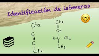 Identificación de isómeros de cadena y de posición [upl. by Zebedee366]