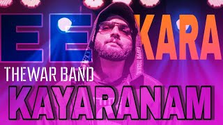 Thewar Band  Ee Kara Kayaranam  Mr Eebee  Upcoming New Song metal band musicband stageshow [upl. by Esiouqrut]