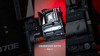 The ASUS ROG CROSSHAIR X870E HERO—the most ballstothewall motherboard Ive ever seen shorts [upl. by Myrtle]