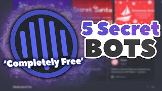 5 Best FREE Discord Bots of 2024 [upl. by Aitercal]