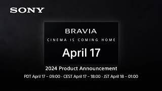 BRAVIA  CINEMA IS COMING HOME  TEASER [upl. by Pennington122]