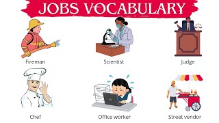 Jobs and Occupations Vocabulary In English 💼💼💼 English Vocabulary [upl. by Lynelle]