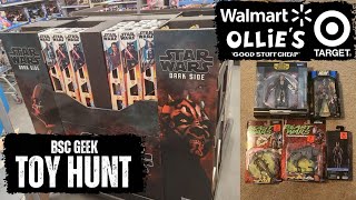 NC amp VA TOY HUNT At WalMart Ollies Target  NEW AEW Star Wars Shipper [upl. by Nessaj]