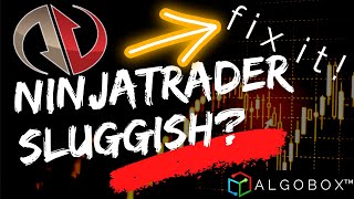 NINJATRADER SLOW USE THIS STANDARD MAINTENANCE ROUTINE 🔴 Faster Speed [upl. by Nehtanoj310]