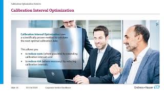 Calibration optimization services  online seminar [upl. by Wenoa]