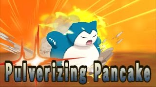 Snorlax Snorlium Z move  Pulverizing Pancake [upl. by Schmeltzer762]