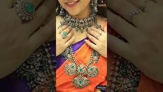 saree wedding shortvideo fashionshorts shorts jewellery reels fashiontrends [upl. by Lebaron]