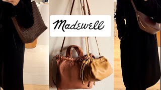 CHECK OUT NEW MADEWELL BAGS WITH ME [upl. by Babbie586]