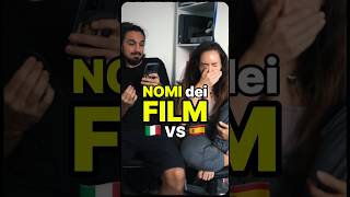 Nomi dei film  Italia vs Spagna italiano spagnolo spagna film traduzione [upl. by Annairba364]