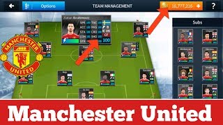 Dream League Soccer 2018 Mega Mod All Manchester United Players 100  Unlimited Coins [upl. by Nowahs]