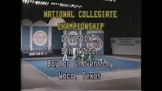 Baylor University Cheerleading 1990 [upl. by Pirri]