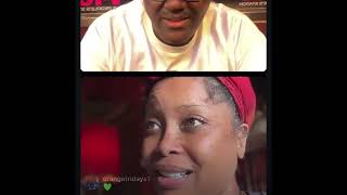 Reaction Erykah Badu goes live with Djgregstreet erykahbadu dj rnbsoul v103atlanta viralvideos [upl. by Orji890]