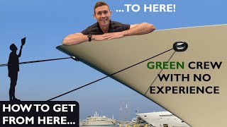 How To Get A Job On A Yacht With NO EXPERIENCE  Tips For Aspiring Yacht Deckhands And Stews [upl. by Alyhs]