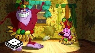 Courage the Cowardly Dog  Courage vs Big Foot  Boomerang [upl. by Sheeran]