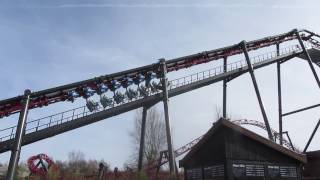 DrageKongen Djurs Sommerland Intamin Testing [upl. by Airol]