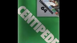 CENTIPEDE C64 ATARISOFT 1983 CLASSIC RETRO VIDEO GAME [upl. by Lednic]