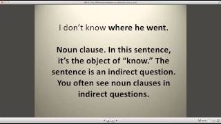 Whats the Difference Between an Adjective Clause and a Noun Clause [upl. by Colvert]