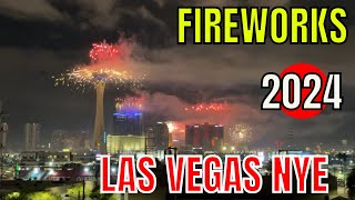 2024 FIREWORKS HIGH ATOP THE English Hotel Downtown Las Vegas✅ Las Vegas 2023 NYE Fireworks LIVE [upl. by Netsrik592]