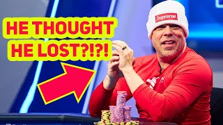 Eric Persson Plays Bizarre Pot Winner Thinks He Loses Loser Thinks He Wins CRAZY POKER HAND [upl. by Drye]